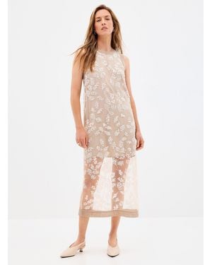 Second Female Salema Sequin Garden Tulle Dress - Multicolour