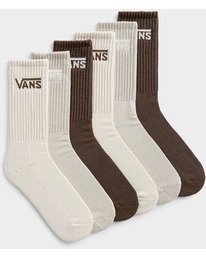 Vans Classic Solid Socks 6 - Natural