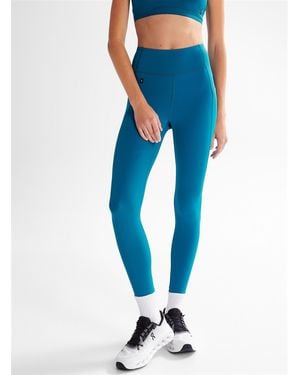 On Shoes Train Teal 7/8 legging Length: 24" - Blue