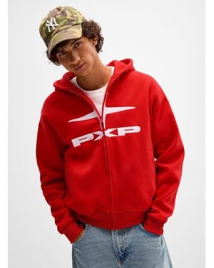 Project X Paris Star Logo Zip - Red