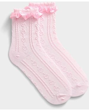Simon's Satiny - Pink