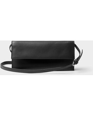 Simon's Removable Crossbody Strap Evening Bag - Black