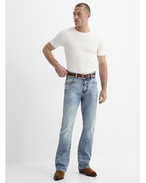 Wrangler Faded Blue Jean Bootcut Fit