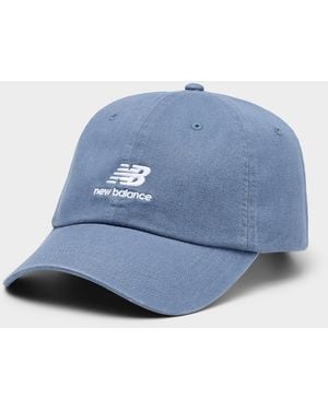 New Balance Embroidered Nb Logo Dad Cap - Blue
