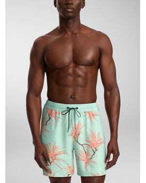 Billabong Palm Frond Swim Trunk - Blue