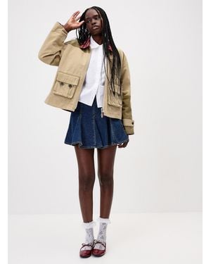 Damson Madder Marcelle Reversible Jacket - Blue