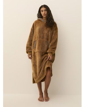 UGG Fluff Plush Hoodie - Natural