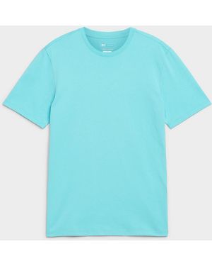 Le 31 Colourful Organic Cotton Jersey T - Blue