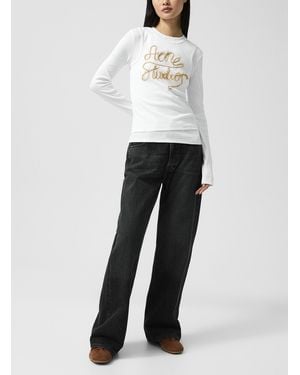 Acne Studios Black 2021 Wide - White