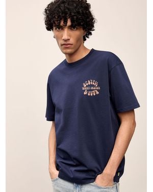 Scotch & Soda Desert Solstice T - Blue