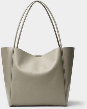Simon's Soft Square Tote Bag - Grey