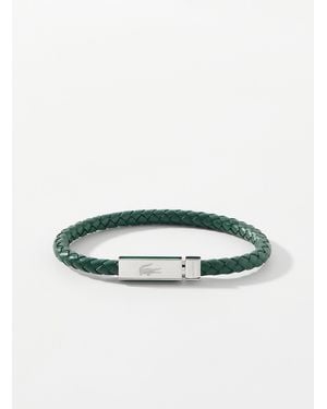 Lacoste Green Braided