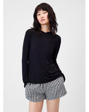 Twik Fluid Hooded T - Blue