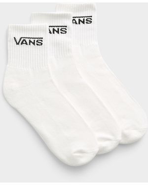 Vans Contrast Logo Classic Ankle Socks 3 - White