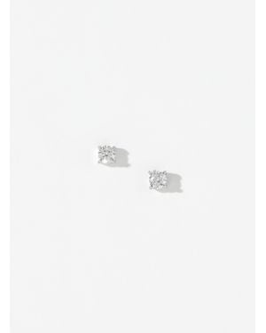 Midi34 Albert Earrings - White