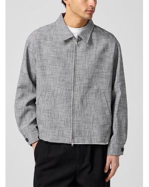 Bode Ohio Woven Zip - Grey