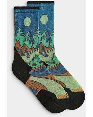 Smartwool Mountain Trail Running Socks - Green
