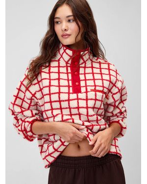Twik Patterned High - Red