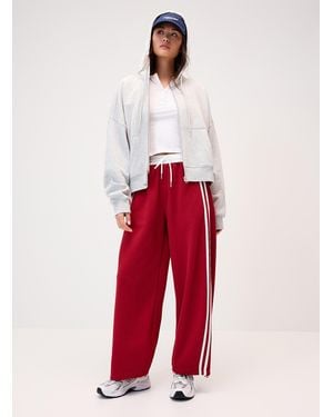 Twik Contrasting Stripes Sweatpant - Red