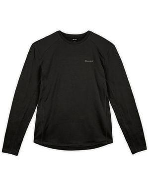 Hooké Checkered Polar Fleece Underside T - Black