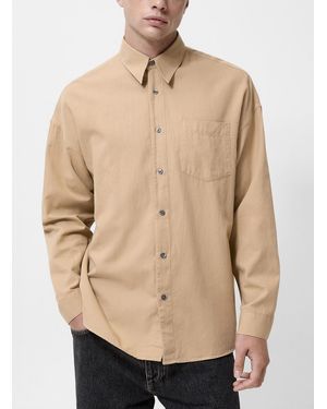 sunflower Stable Plain Shirt - Natural