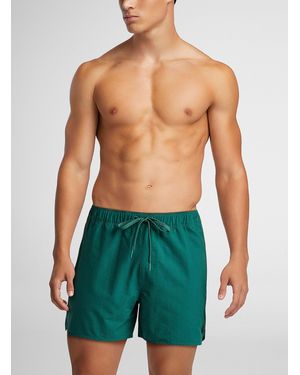 EVERYDAY SUNDAY Mixed Foliage Swim Trunk - Green