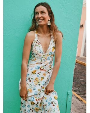 MINKPINK Riviera Fruity Villa Cross - Green