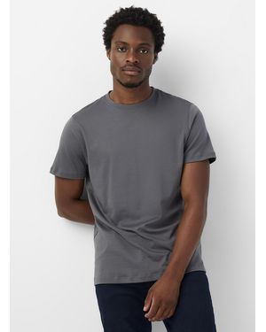 Robert Barakett Luxurious Pima Cotton T - Grey