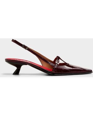 Marni Kathy Croc - Brown