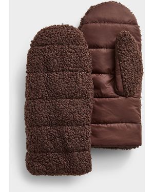 Simon's Quilted High - Brown