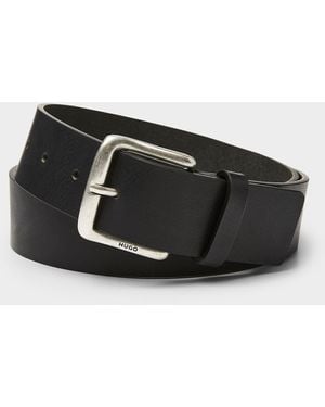 HUGO Geffrey Leather Belt - Black