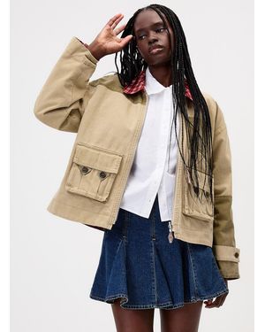 Damson Madder Marcelle Reversible Jacket - Blue