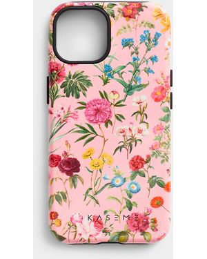 KaseMe Fashion Pattern Iphone 14 Case - White