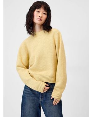 Twik Oversized Boxy Sweater - Natural