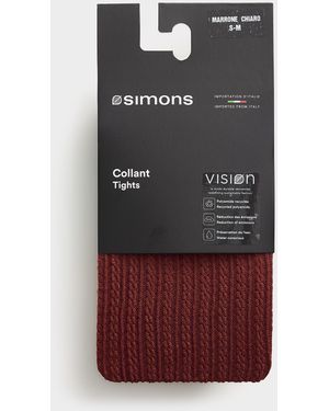 Simon's Soft Twisted Tights - Grey