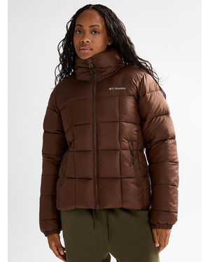 Columbia Puffect Iii Puffy Quilted Coat Regular Fit - Brown