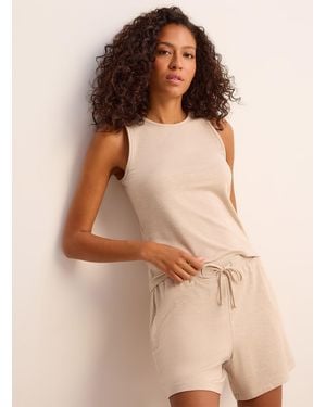 Miiyu Soft Brushed Underside Cami - Brown