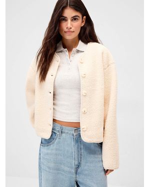 Twik Buttoned High - White