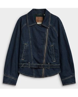 Levi's Belted Denim Jacket - Blue