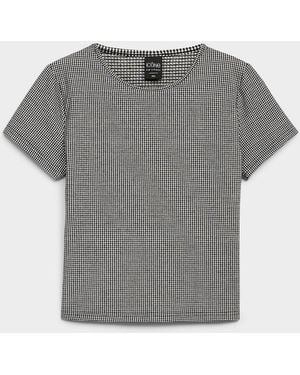 Icône Fitted Gingham T - Grey
