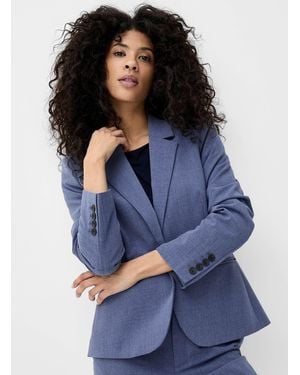Contemporaine Cropped Single - Blue