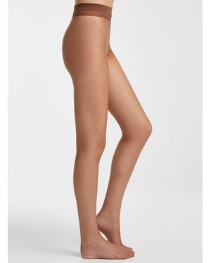 Pretty Polly Natural Pantyhose 8 Denier - Brown