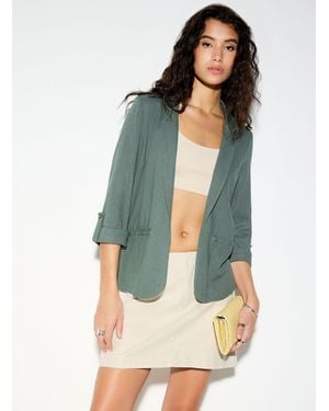 Vero Moda Cropped Linen - Green