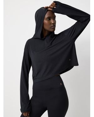 BAHE Zephyr Hooded T - Blue