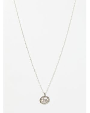 Twojeys Star Logo Pendant Necklace - White
