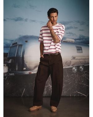 Le 31 Velvety Twill Chinos Madrid Fit - Grey