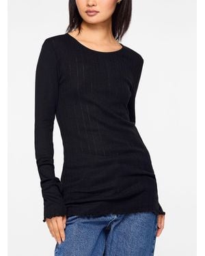 Skall Studio Edie Pointelle T - Blue