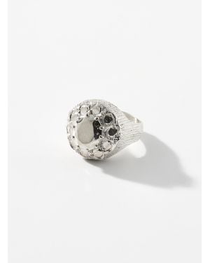 Bleue Burnham Burnham Impression Signet Ring - White