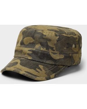 Djab Camo Military Cap Imported From Seoul - Green