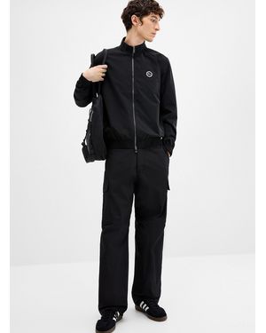 FIFA 1904 Rue Saint Honoré Emblem Cargo Pant Straight Fit - Black